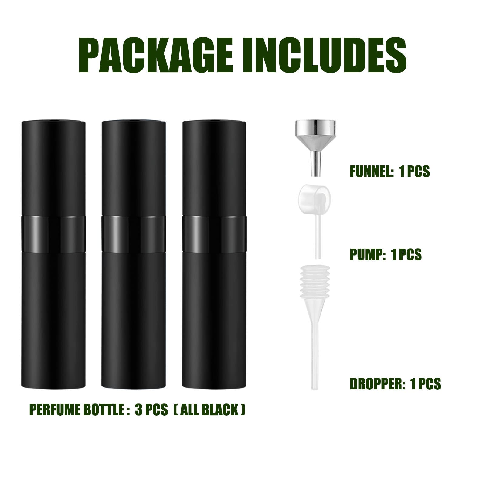 IRON BILL ensemble accessoires inclut entonnoir et pipette utiles.