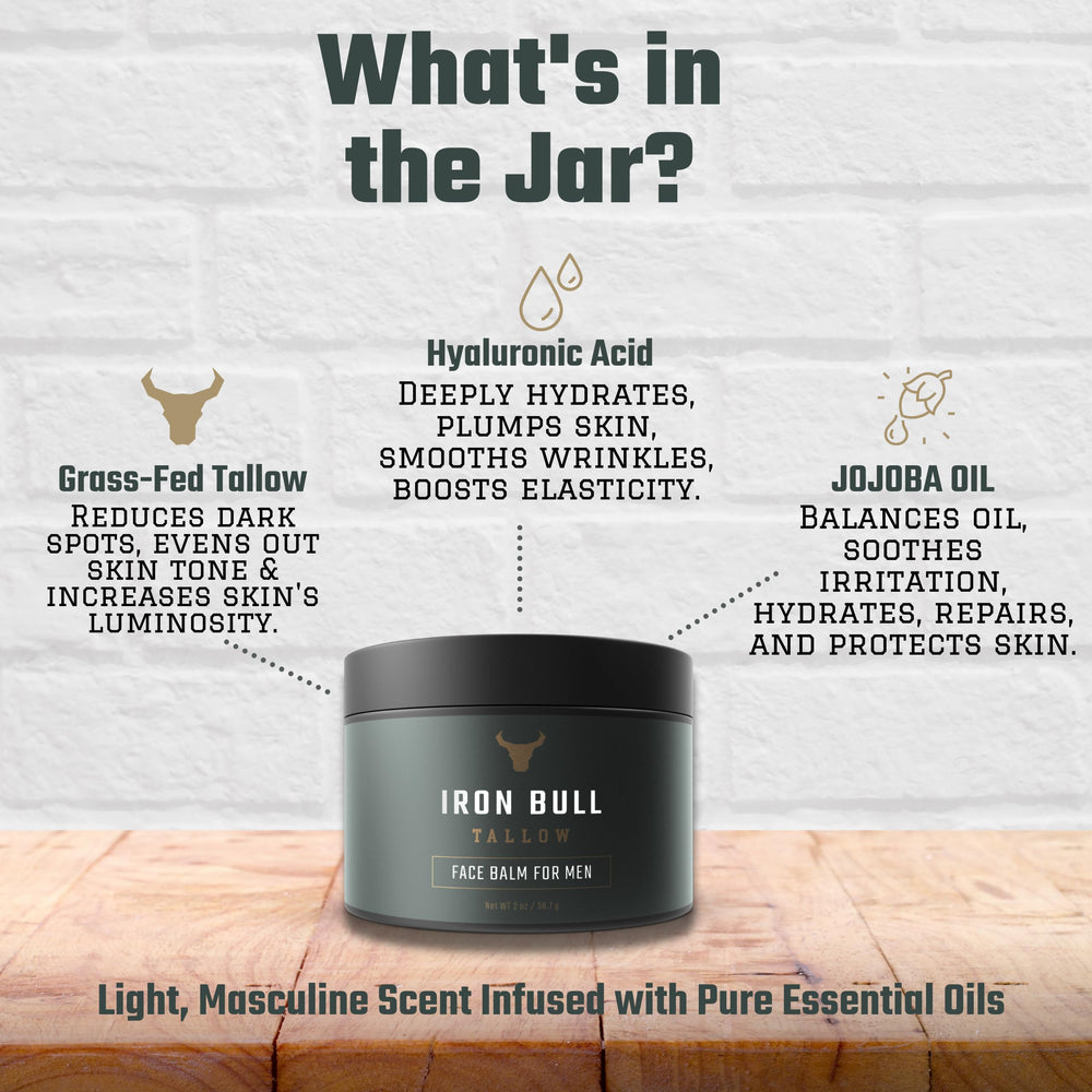 Iron Bull Tallow texture onctueuse, nourrissante et naturelle.