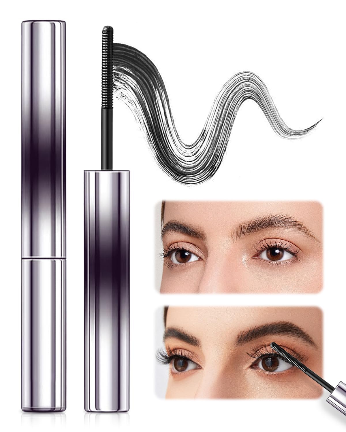 Iron Wands Rod Mascara - application precise pour des cils definis et sans paquets
