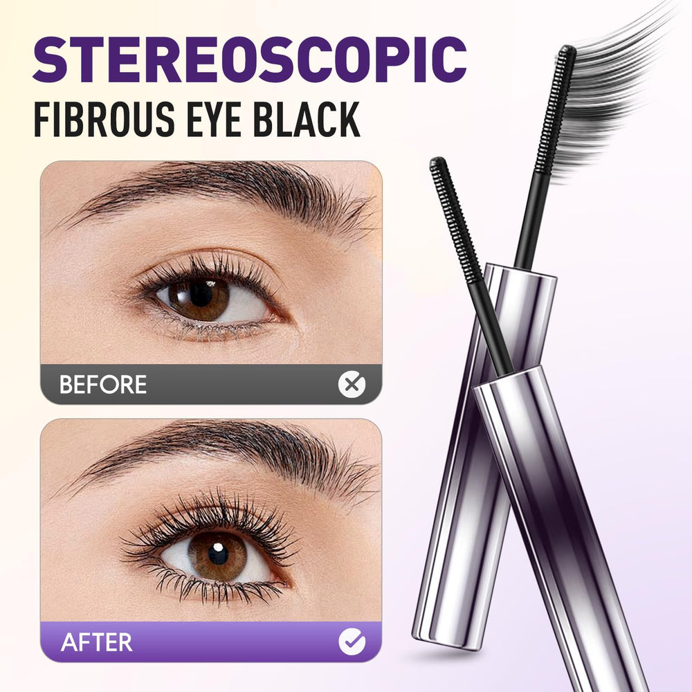 Iron Wands Rod Mascara - longue tenue et noir profond pour un regard intense