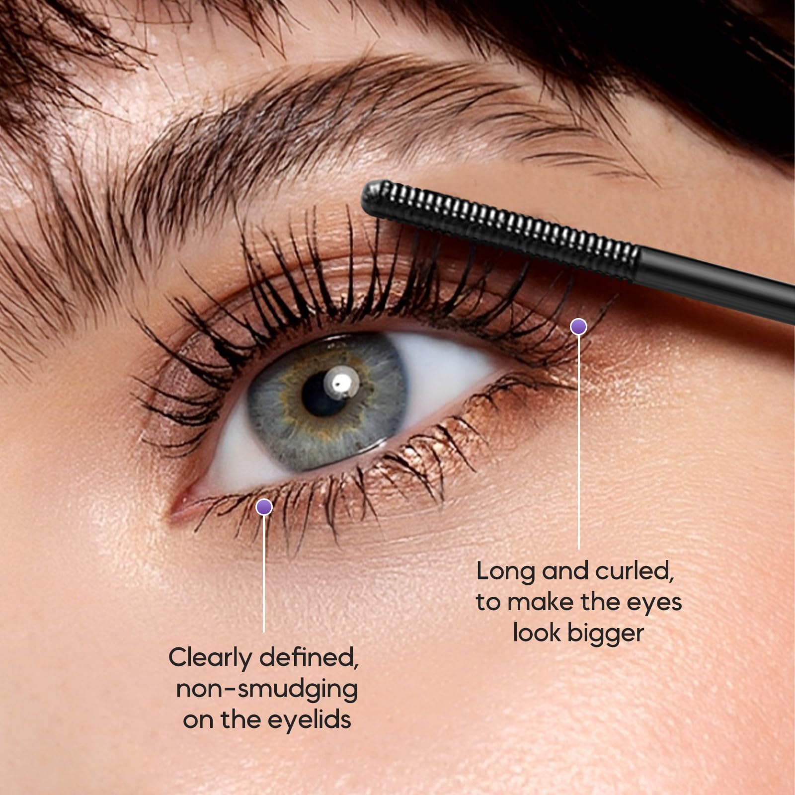 Iron Wands Rod Mascara - resistance a l'eau, ideal pour jour actif et sport