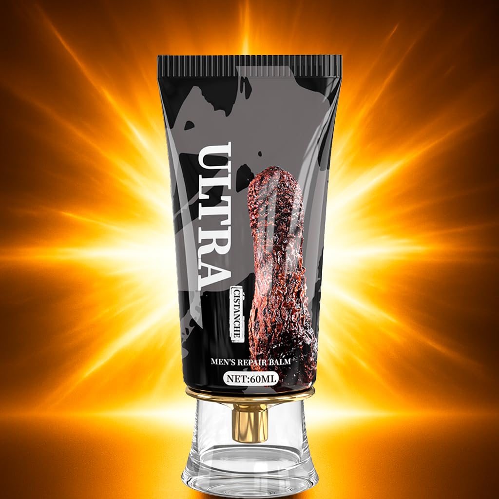 Irvy MED3000 Ultra – crème-gel Cistanche en flacon, soutien potentiel à la vitalité masculine.