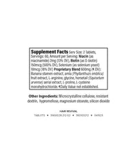 Isagenix Hair Revival tablettes faciles à avaler pour une prise quotidienne