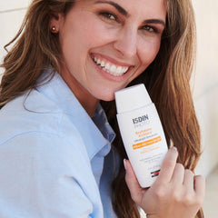 ISDIN Eryfotona Actinica – crème visage absorption rapide, texture légère.