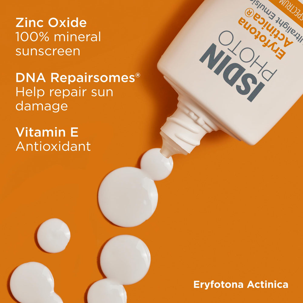 Protection UVA/UVB SPF50+ adaptée à une routine quotidienne.