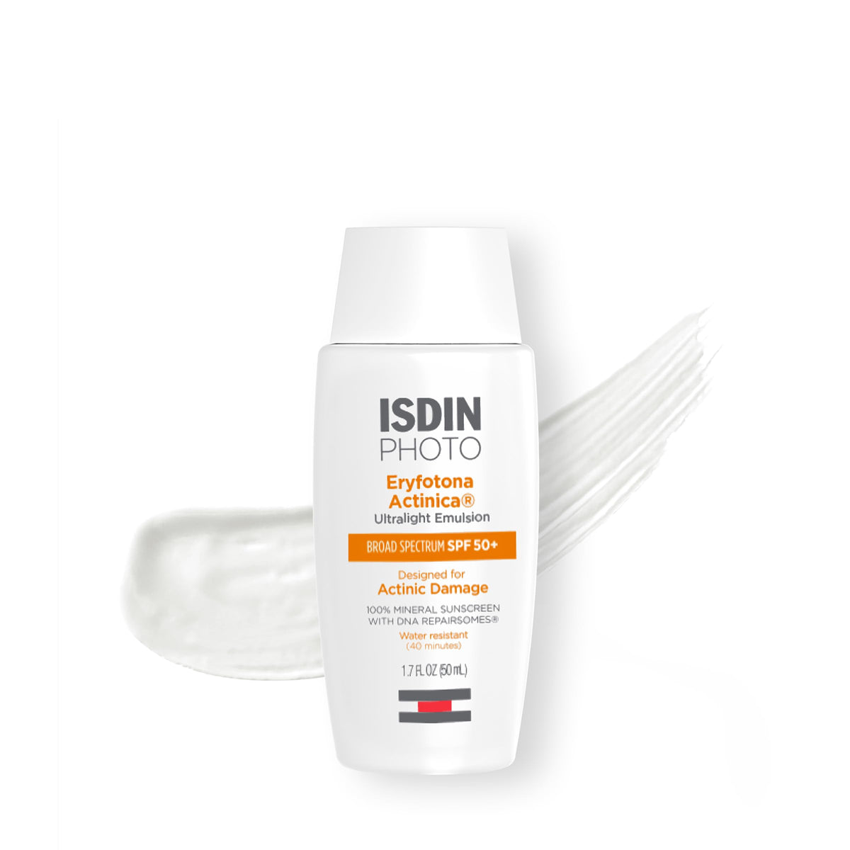 ISDIN Eryfotona Actinica SPF50 minéral pour une protection quotidienne efficace.