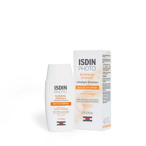 ISDIN Eryfotona Actinica: zinc oxide pour une protection douce et adaptée à la peau sensible.