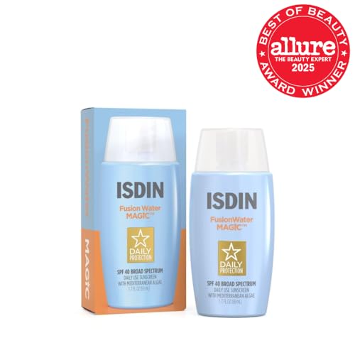 ISDIN Fusion Water MAGIC, application rapide et texture ultralégère.