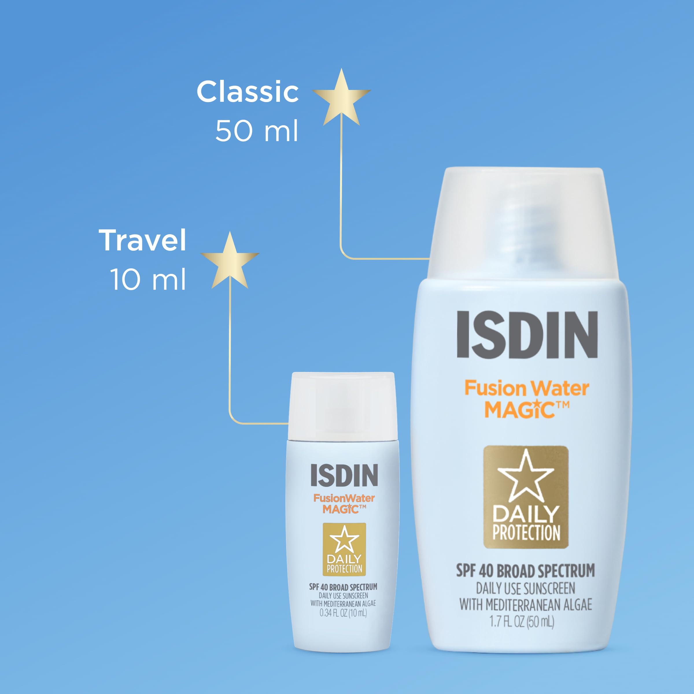 Trousse beauté ISDIN, rangement élégant pour les essentiels solaires
