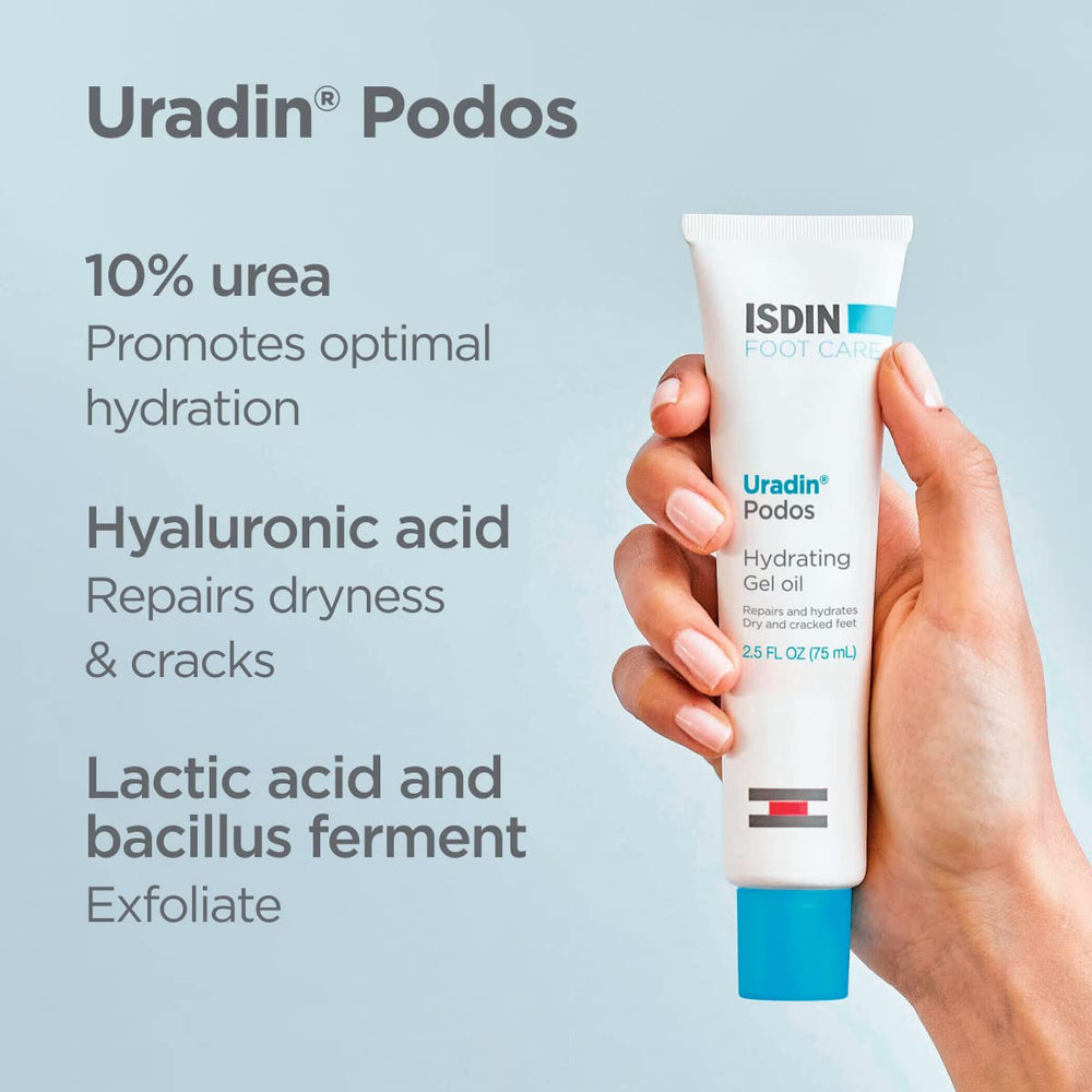 Hydratation en profondeur avec l'acide hyaluronique et l'urée.