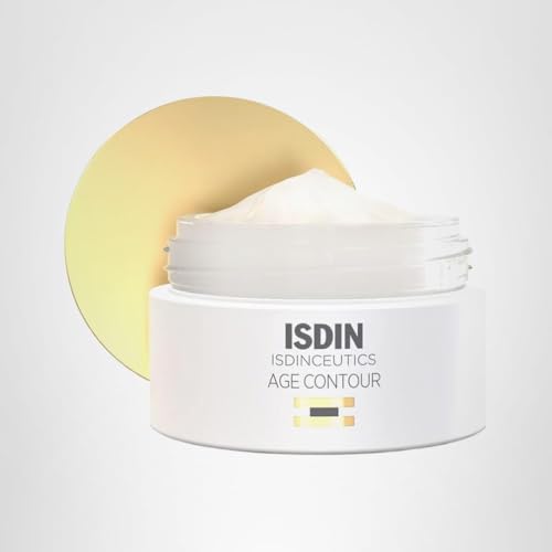 Conditionnement généreux Isdinceutics Age Contour, routine soin quotidienne.