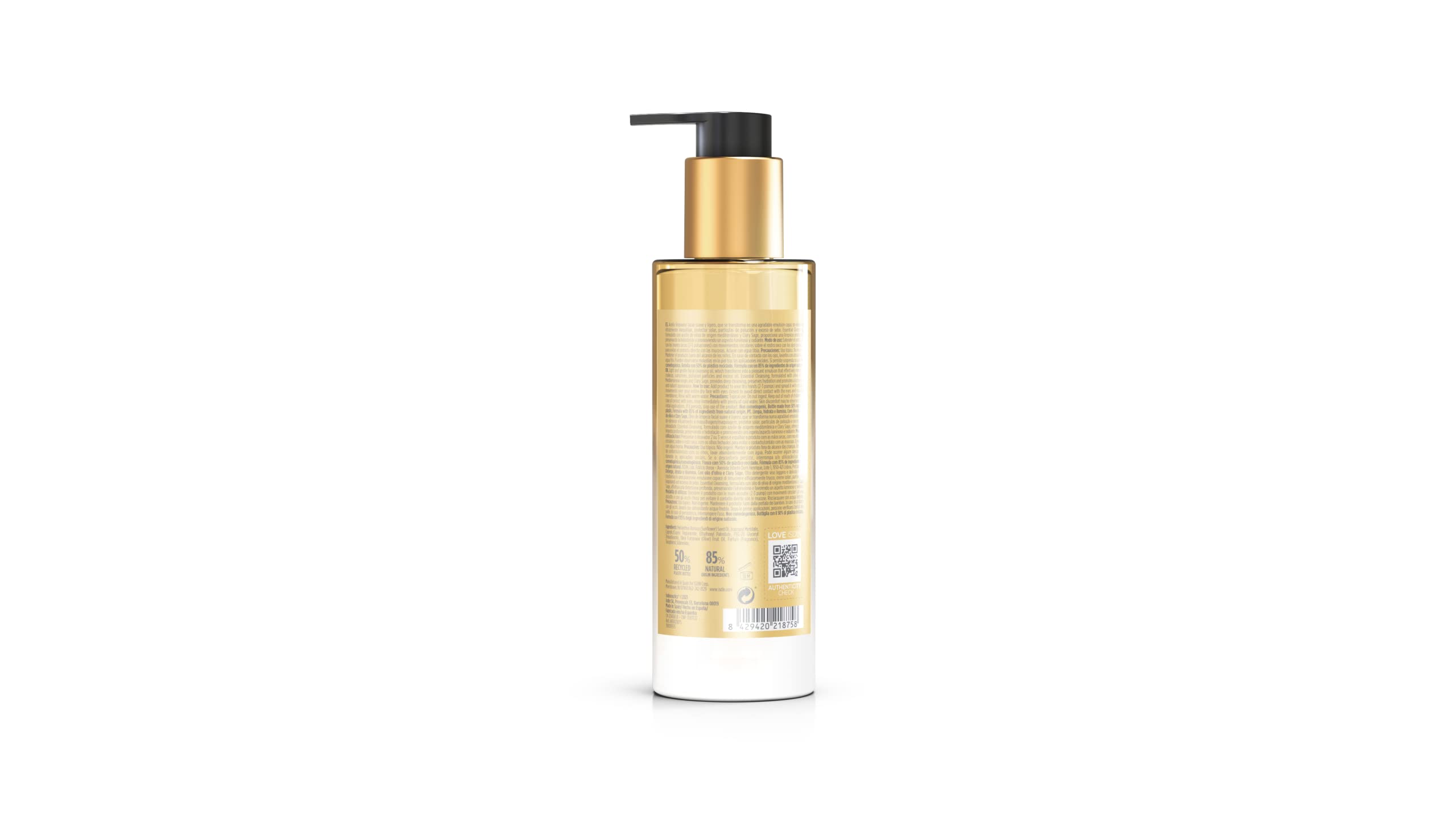 Isdinceutics Essential Cleansing Oil, développée en Espagne pour le soin quotidien