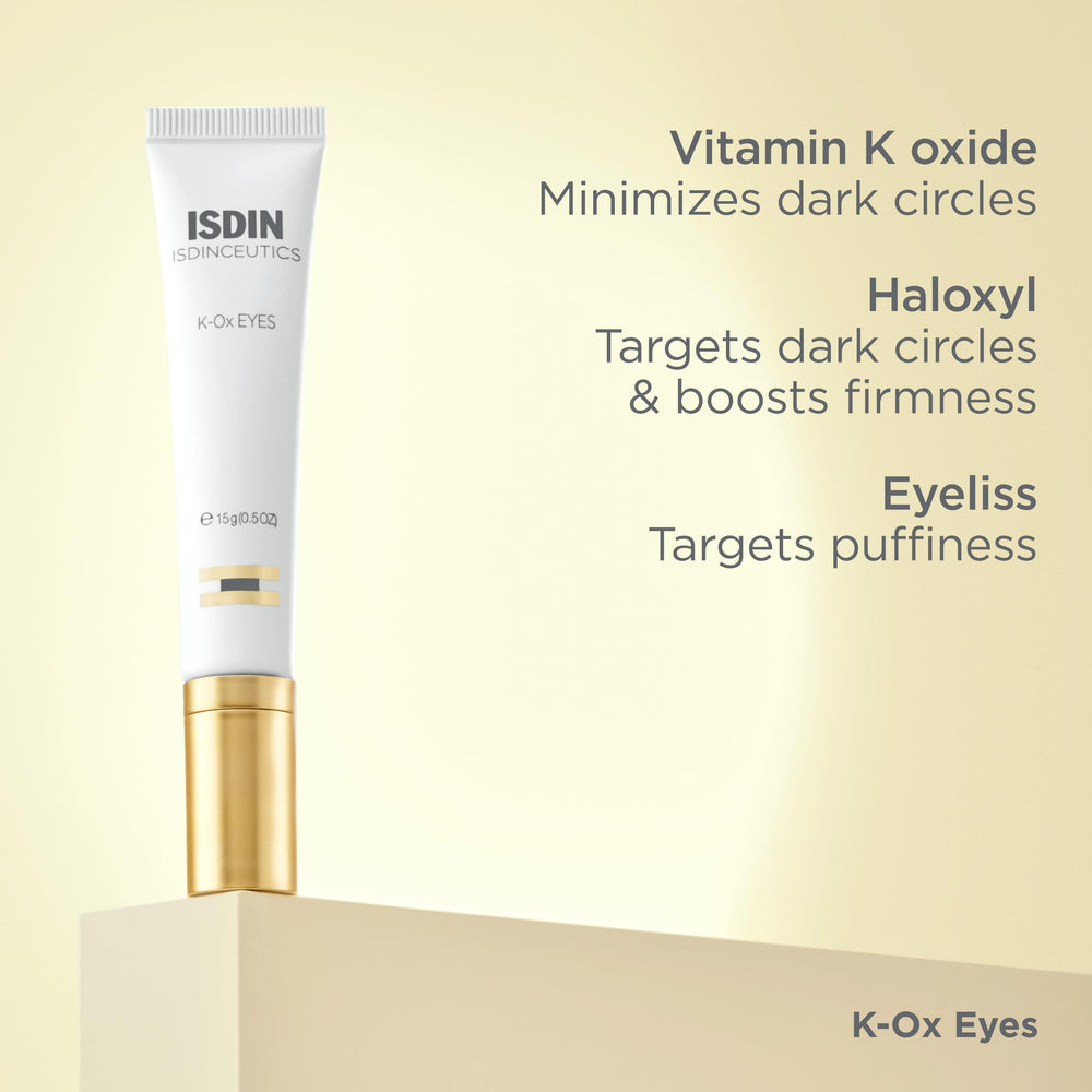 ISDIN Isdinceutics K-Ox Eyes: applicateur précis pour une distribution homogène.