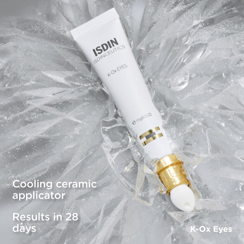 ISDIN Isdinceutics K-Ox Eyes: texture crème veloutée qui pénètre facilement et apaise le regard.