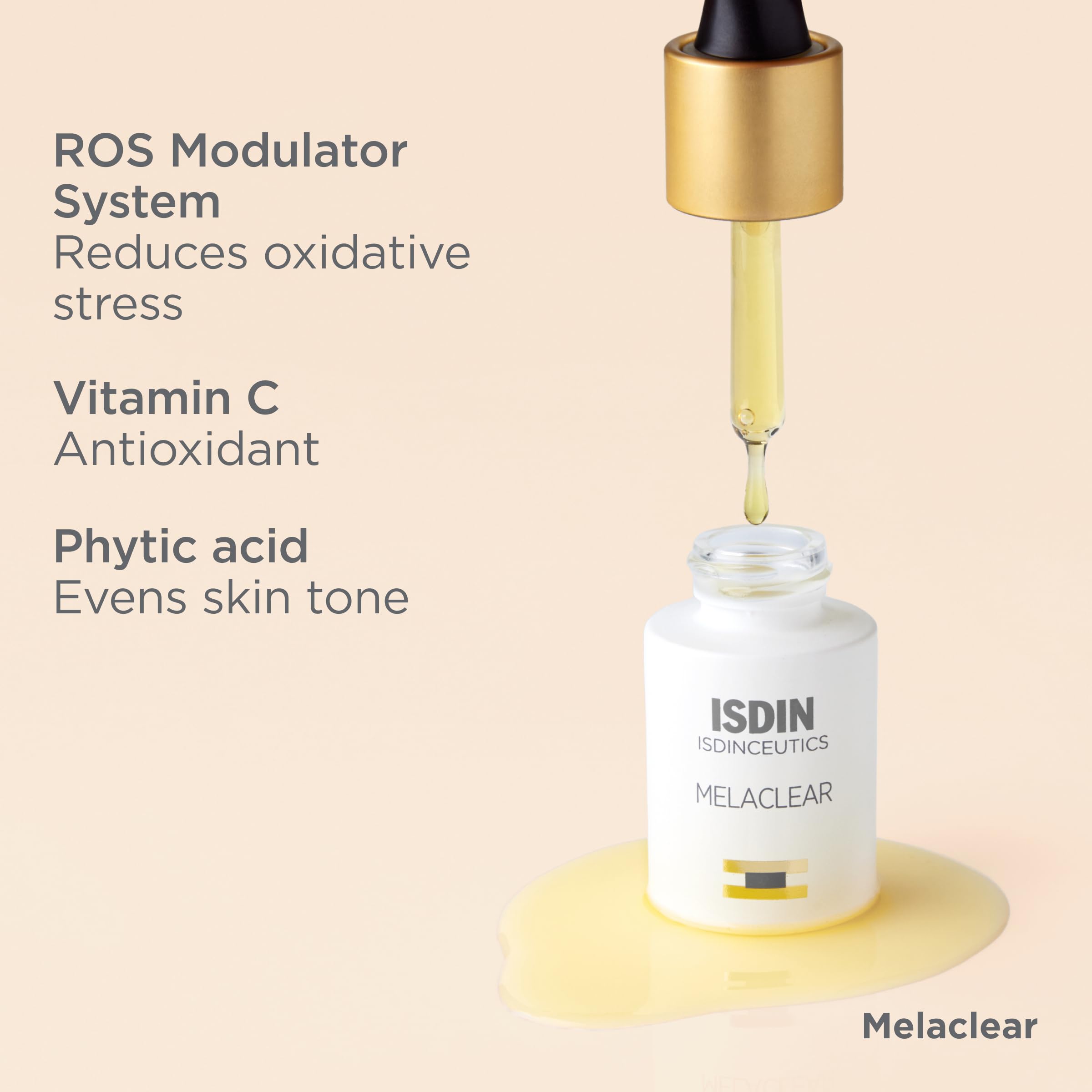 Antioxydants Melaclear protégeant la peau après exposition solaire