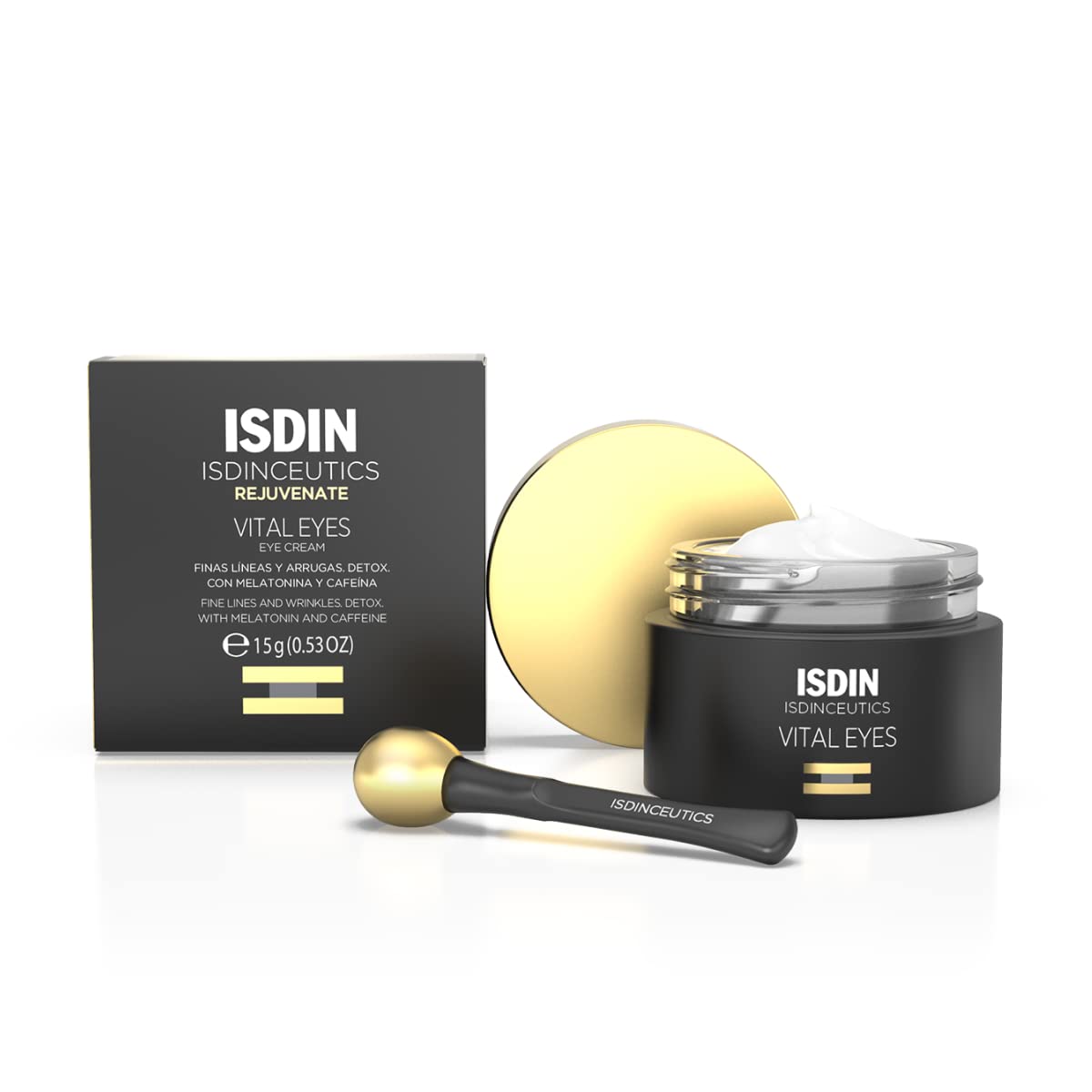 ISDIN Vital Eyes crème nuit contour des yeux, texture riche et nourrissante pour le regard