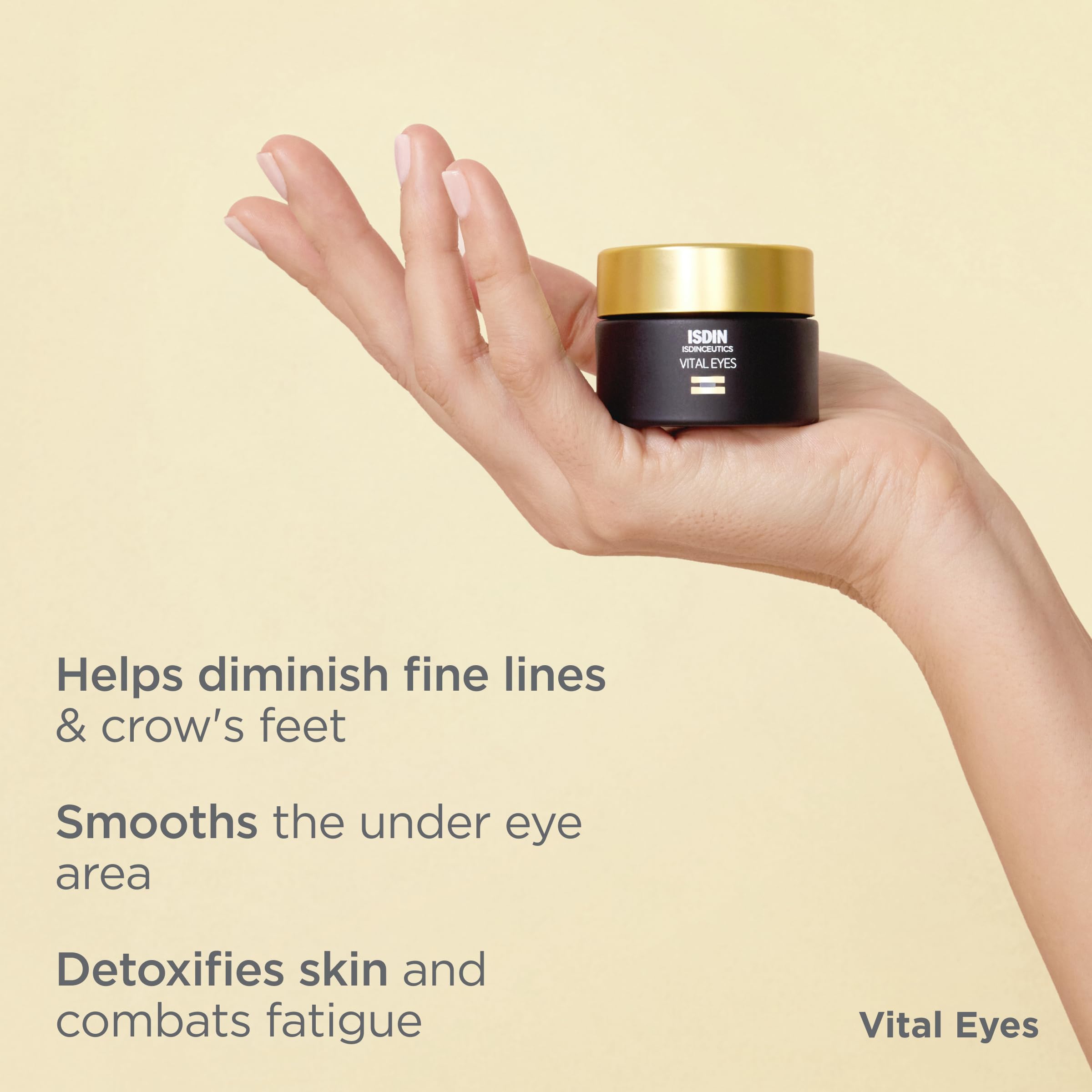 Packaging élégant de Vital Eyes, image d’emballage nocturne