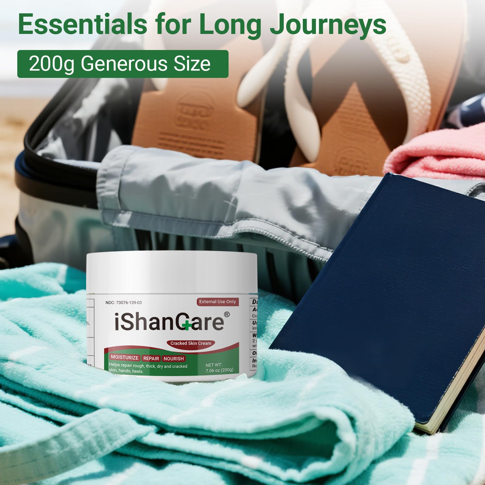 Format familial ishancare 200 g, pratique et polyvalent pour toute la famille.