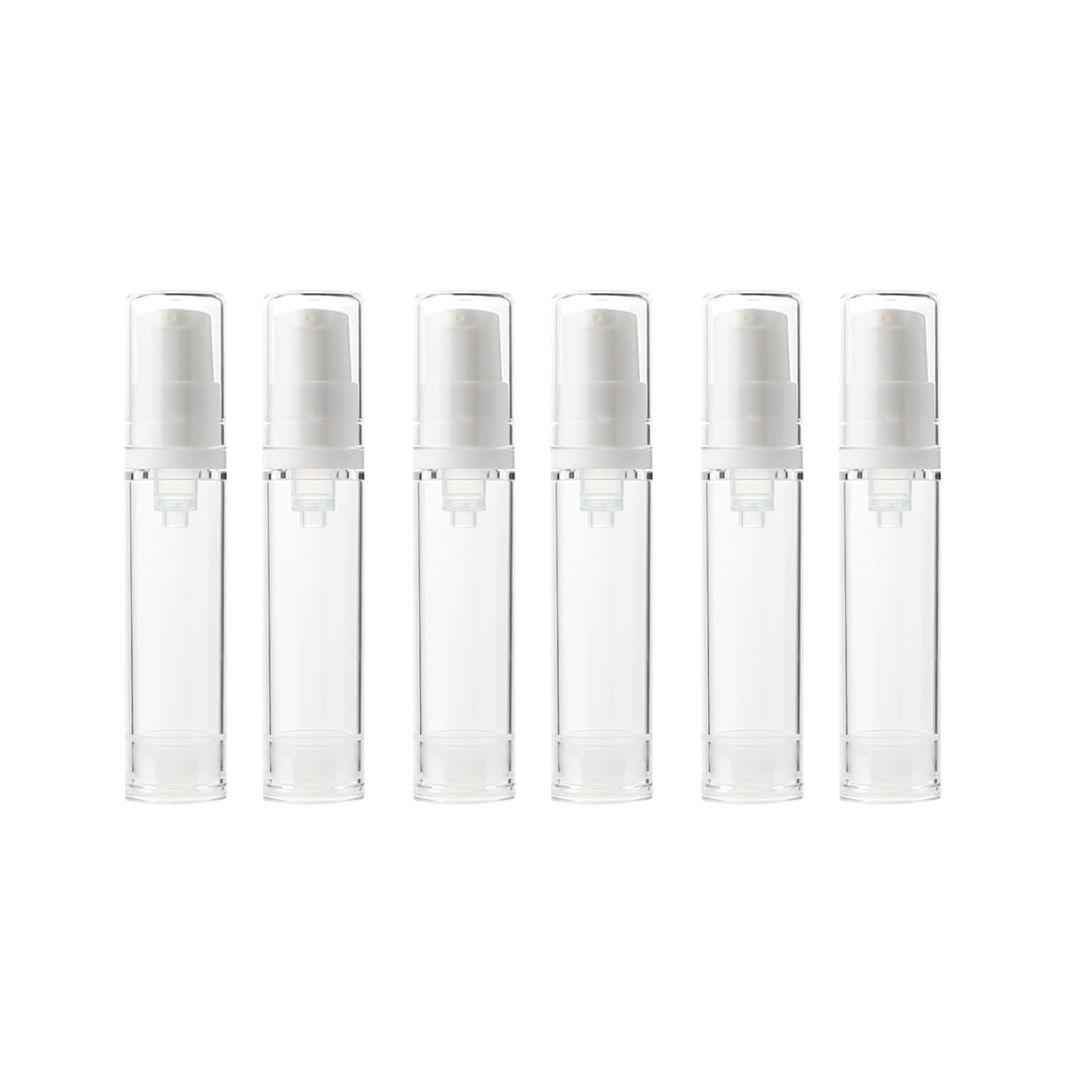 Bouteilles ISHEID pompe sans air 10 ml, hygiéniques et réutilisables pour voyager.