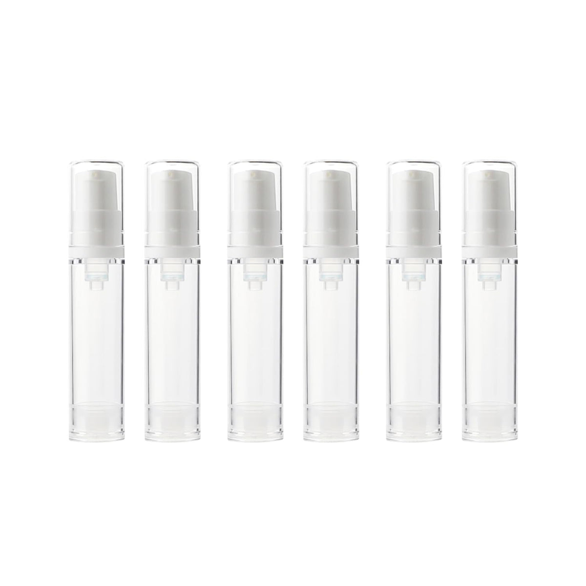Bouteilles ISHEID pompe sans air 10 ml, hygiéniques et réutilisables pour voyager.