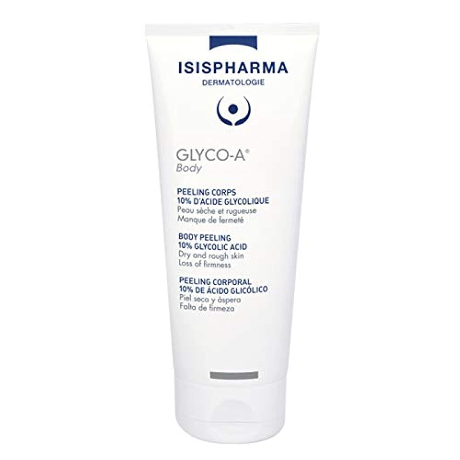 IsisPharma Glyco-A gommage corps: exfoliation douce pour peau plus lisse.
