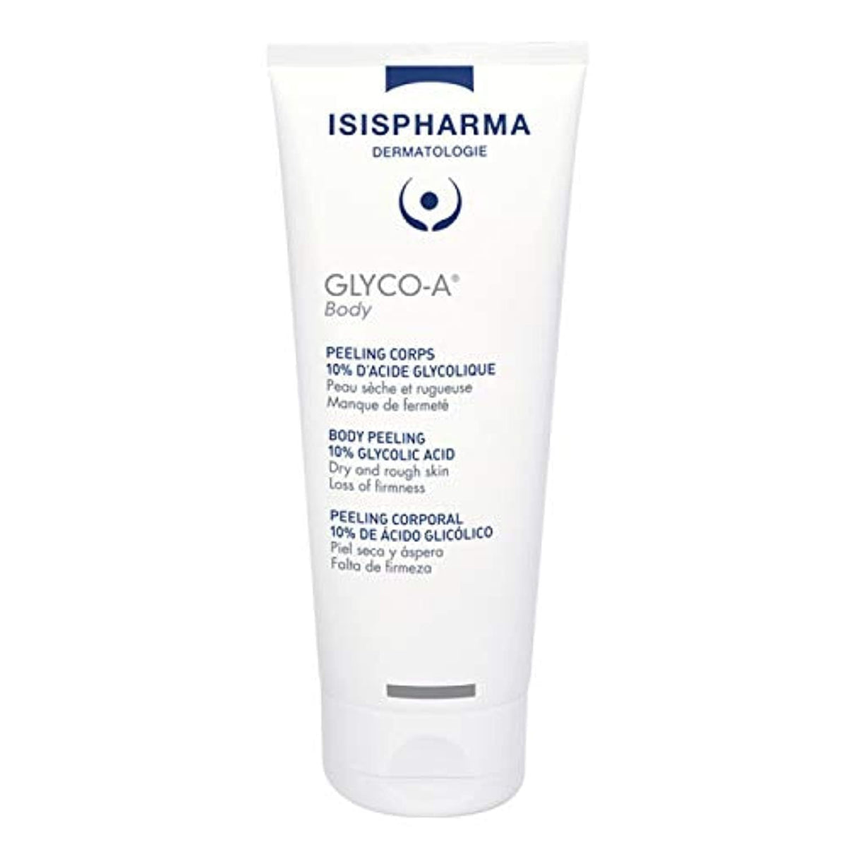 IsisPharma Glyco-A gommage corps: exfoliation douce pour peau plus lisse.