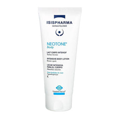 IsisPharma Intensive Body Milk, bouteille élégante, hydratation légère pour la peau.
