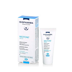 IsisPharma Neotone Sérum, flacon, aide à réduire les taches pigmentaires.
