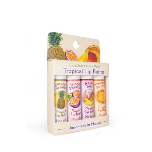 Baume lèvres tropical, idéal en voyage ou comme petit cadeau
