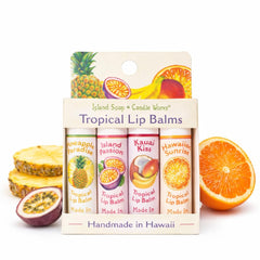 Baume lèvres Island Soap & Candle Works, texture crèmeuse pour hydrater durablement