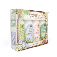 Coffret décoratif Island Soap & Candle Works, lotion hawaïenne de 60 ml.