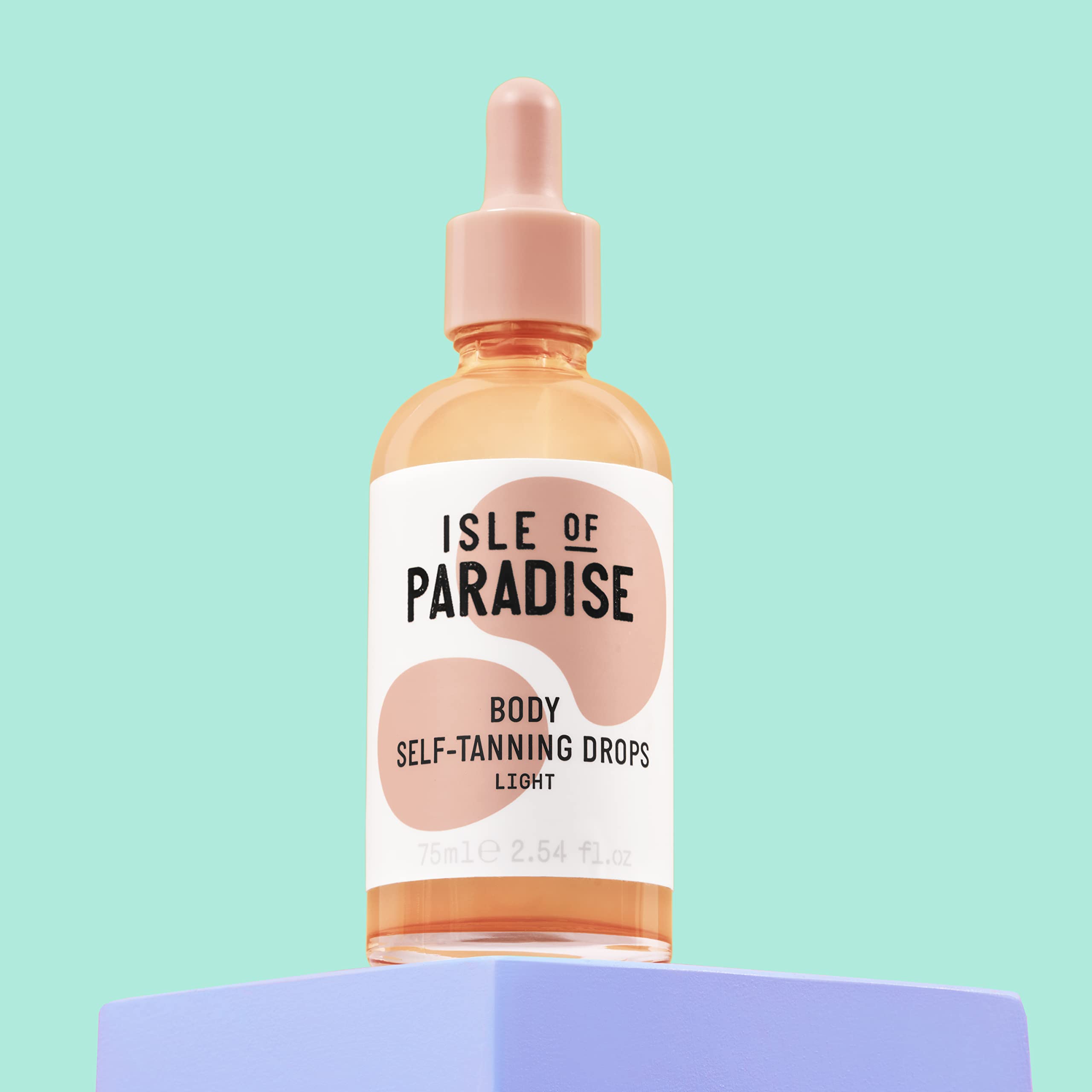 Isle of Paradise gouttes: application précise pour un teint uniforme.