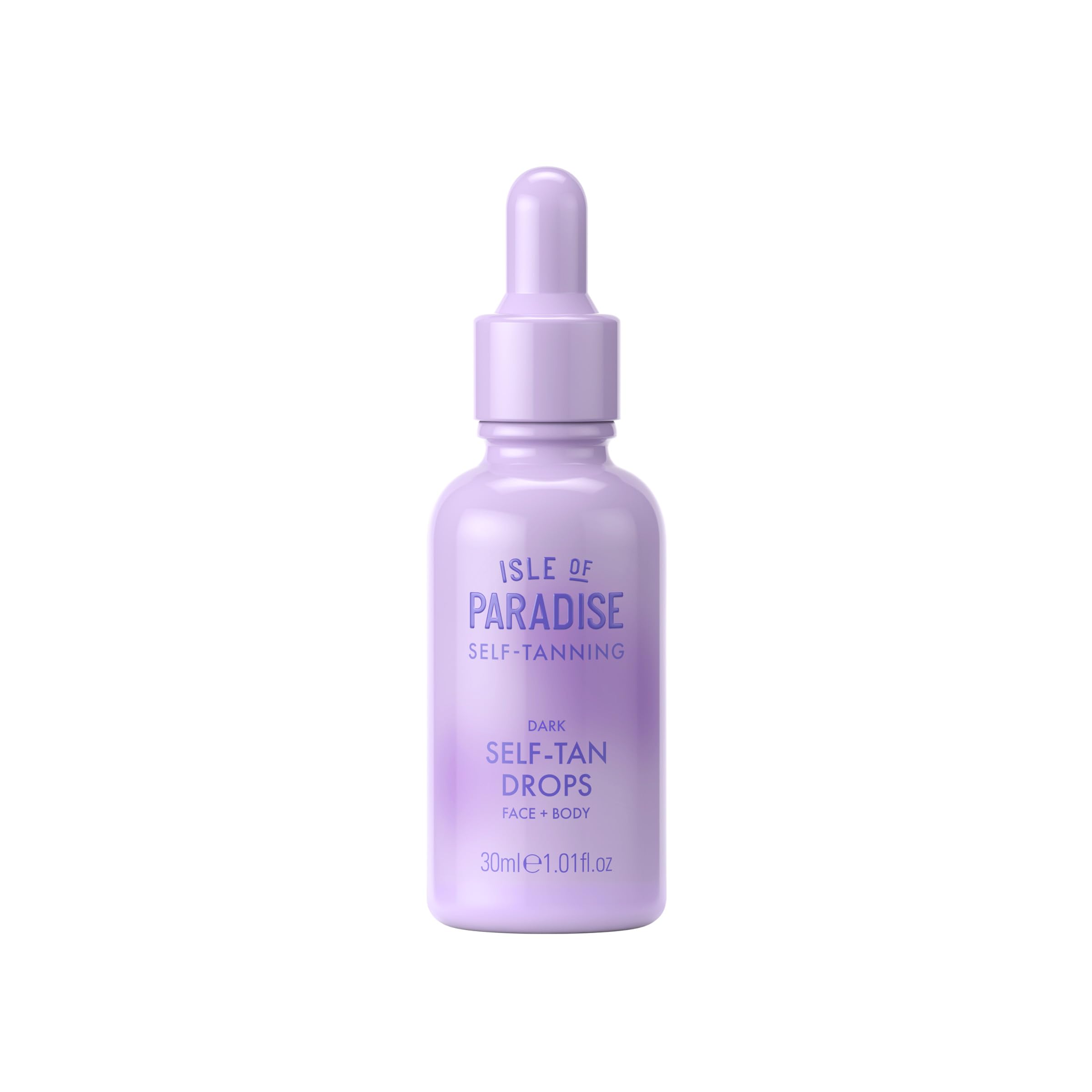 Isle of Paradise: gouttes auto-bronzantes dans le flacon pour visage et corps.