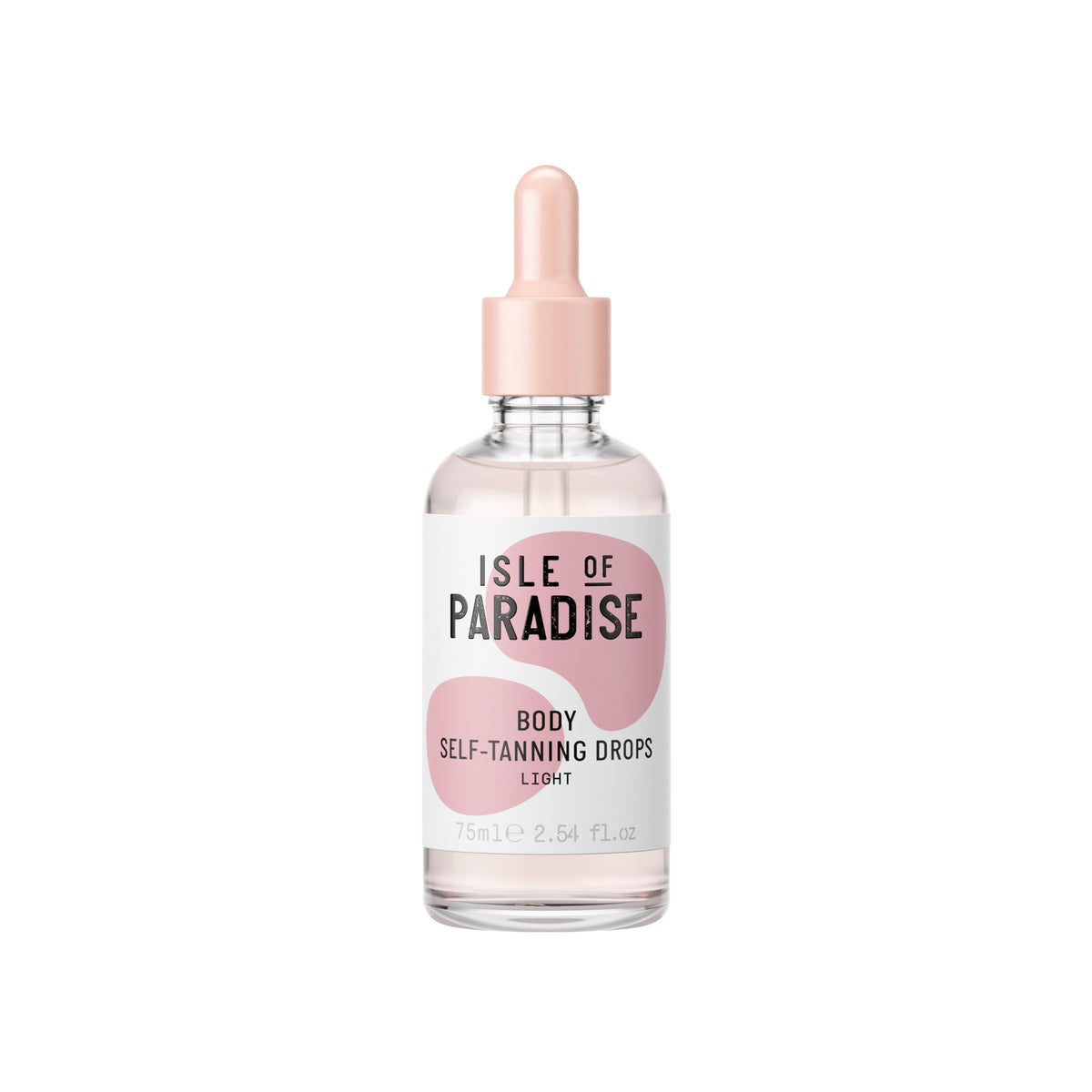 Isle of Paradise gouttes auto-bronzantes: flacon prêt pour un bronzage naturel progressif.
