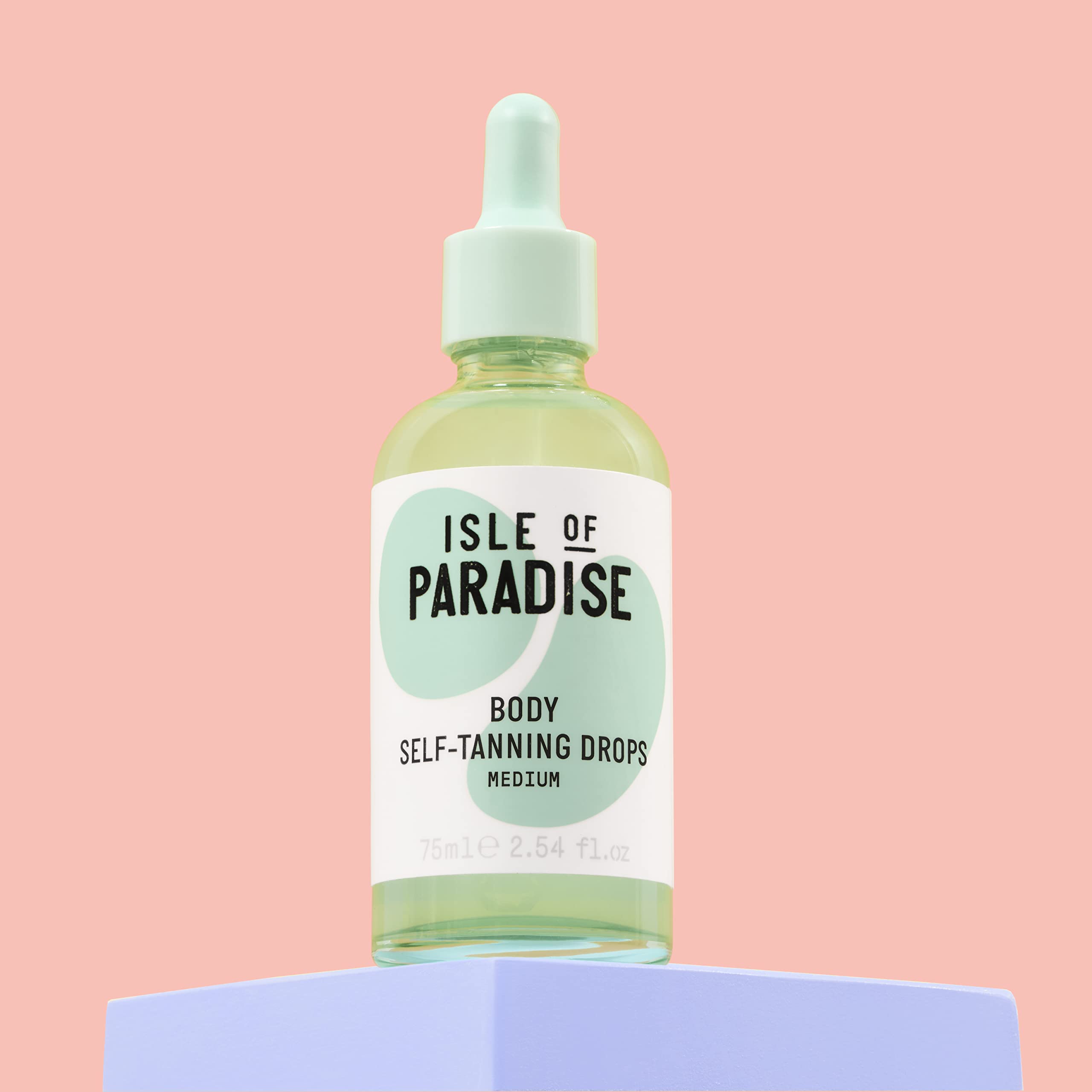 Isle of Paradise gouttes visage et corps - mélange facile avec votre hydratant.