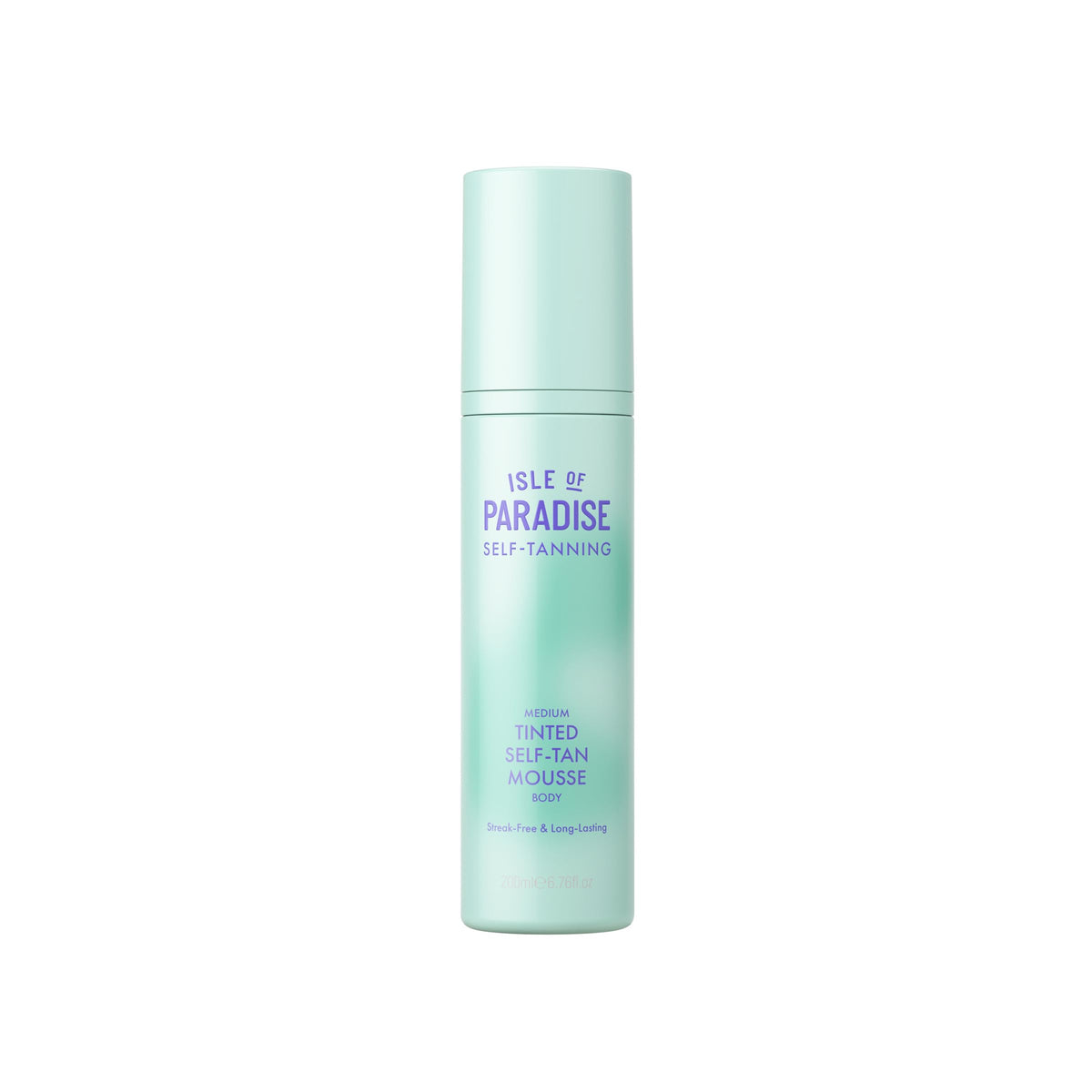 Isle of Paradise Mousse Teintée Guide Couleur: application précise pour une teinte naturelle et uniforme.