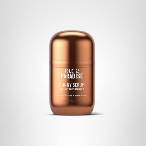 Isle of Paradise Sunny Serum, peau lumineuse au quotidien et couleur naturelle.