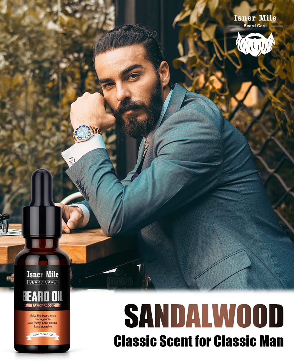 Coffret cadeau ISNER MILE barbe: idée cadeau parfaite pour homme.