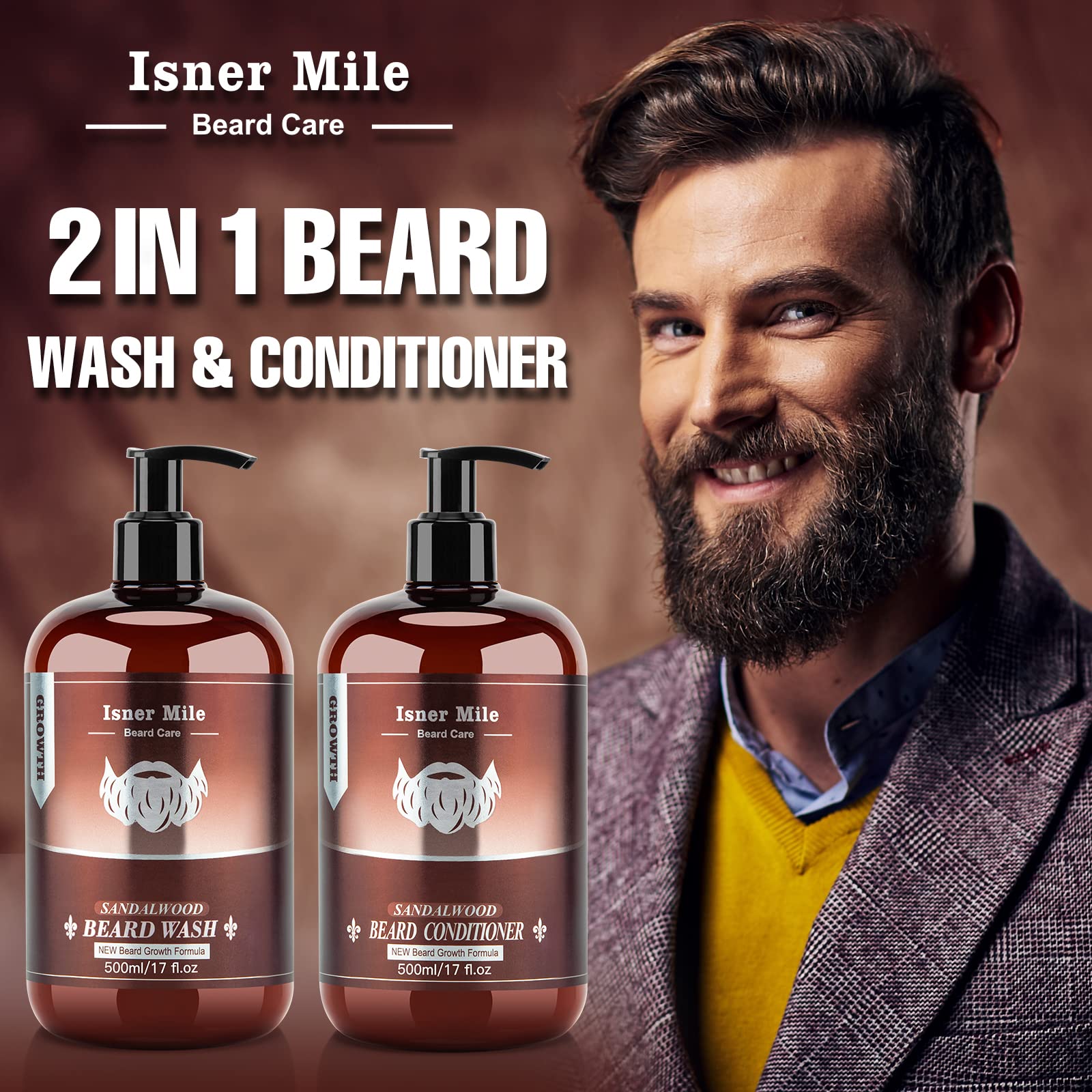 ISNER MILE Huile Barbe: réparation et douceur pour la peau irritée.
