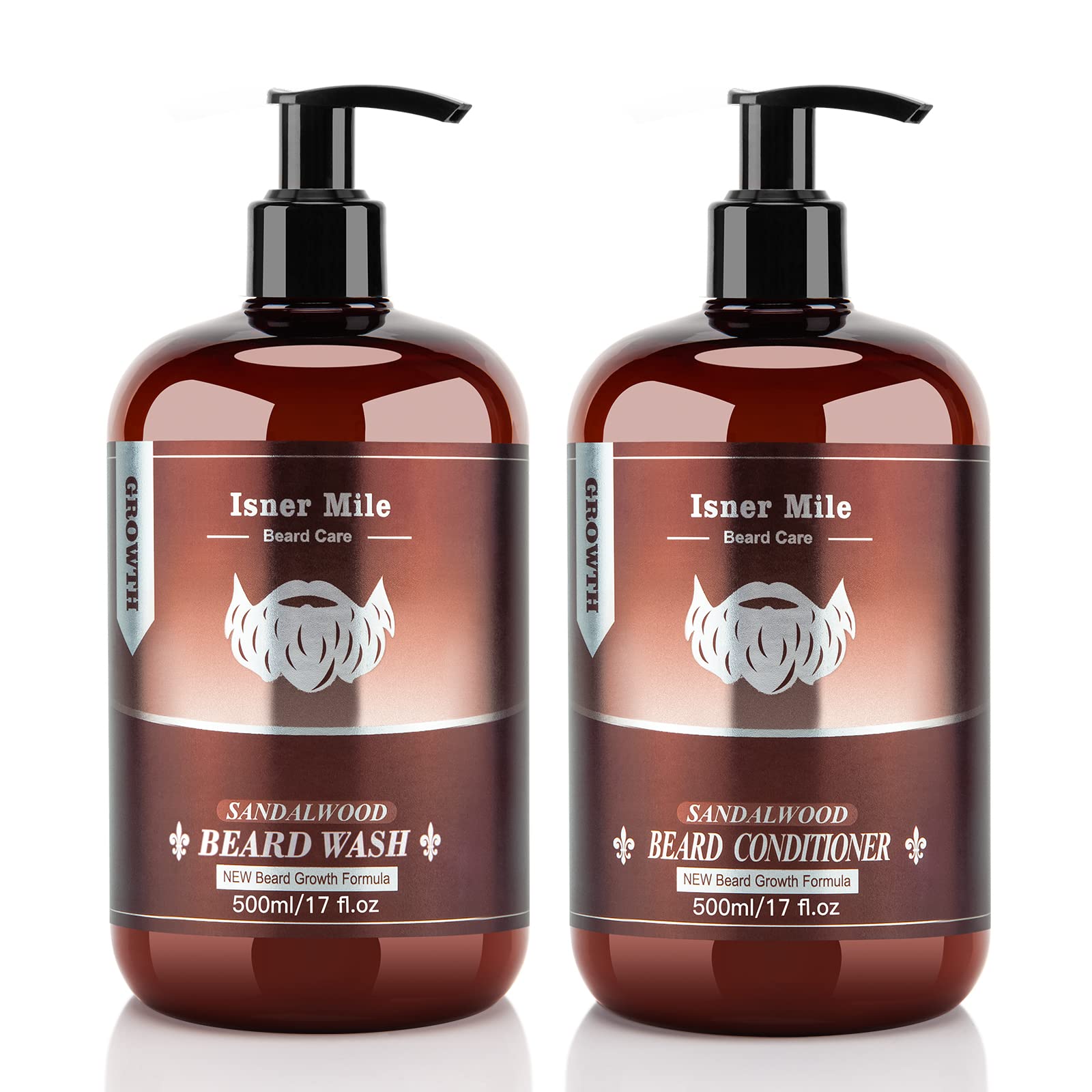 ISNER MILE Shampooing Barbe Santal: purifie et adoucit la barbe.