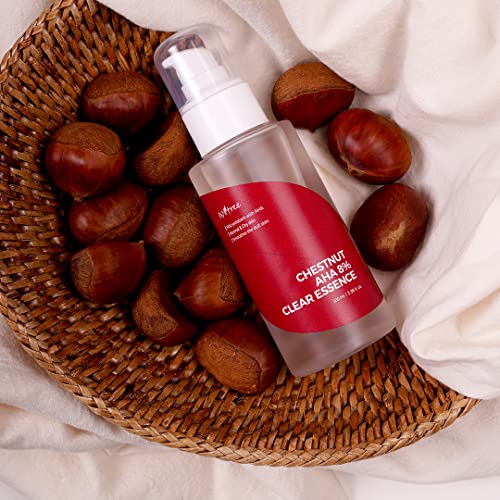 ISNTREE Chestnut AHA 8% Essence — utilisation quotidienne avec nettoyage préalable.