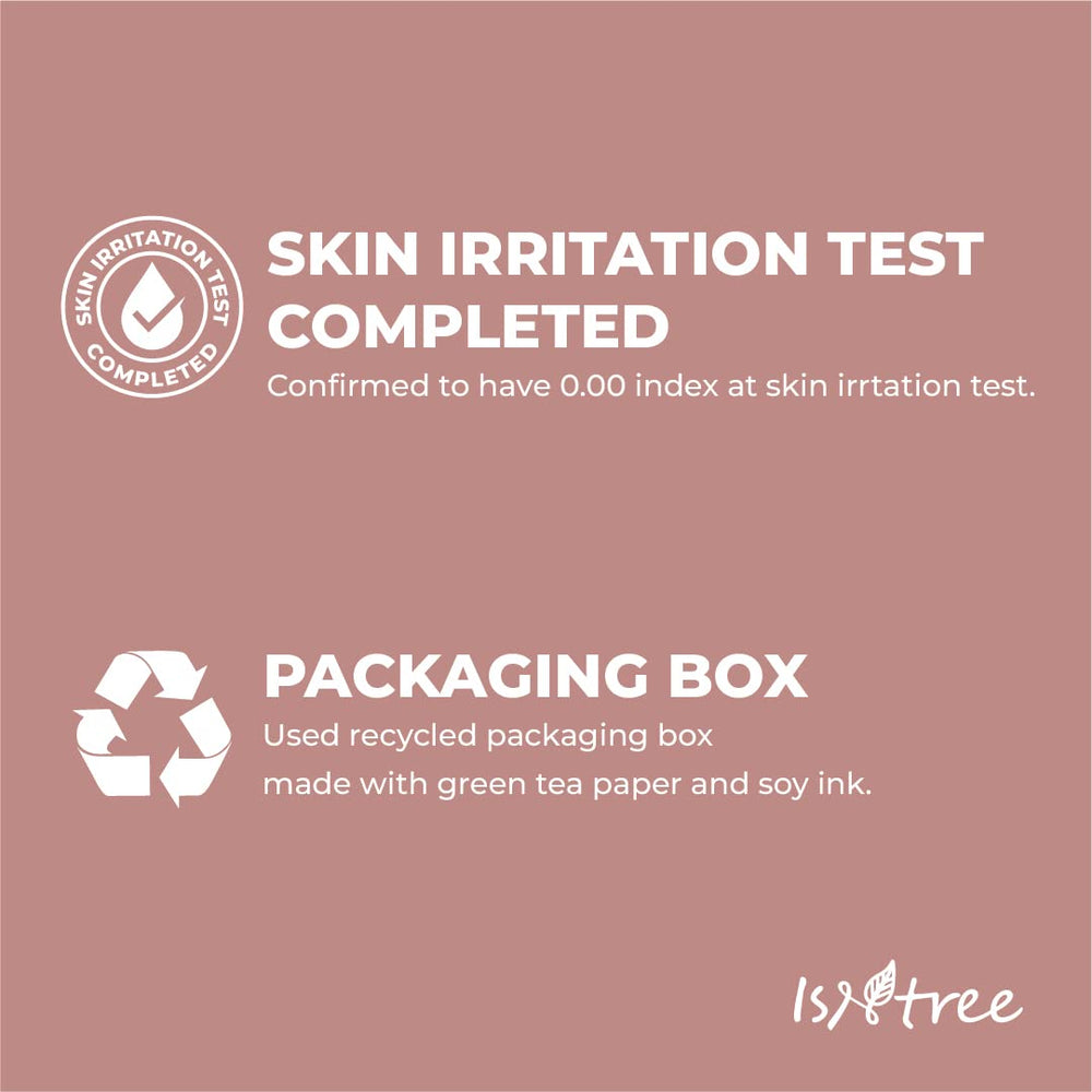 ISNTREE Chestnut AHA 8% Essence — ingrédients châtaigne mis en avant pour une approche durable.