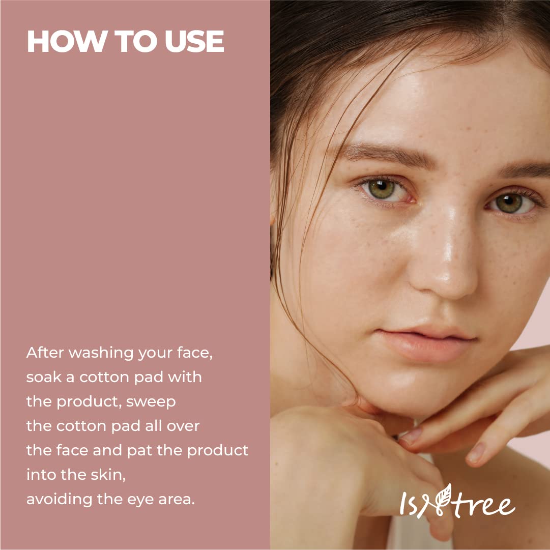 ISNTREE Chestnut AHA 8% Essence — pompe pratique pour une application contrôlée.