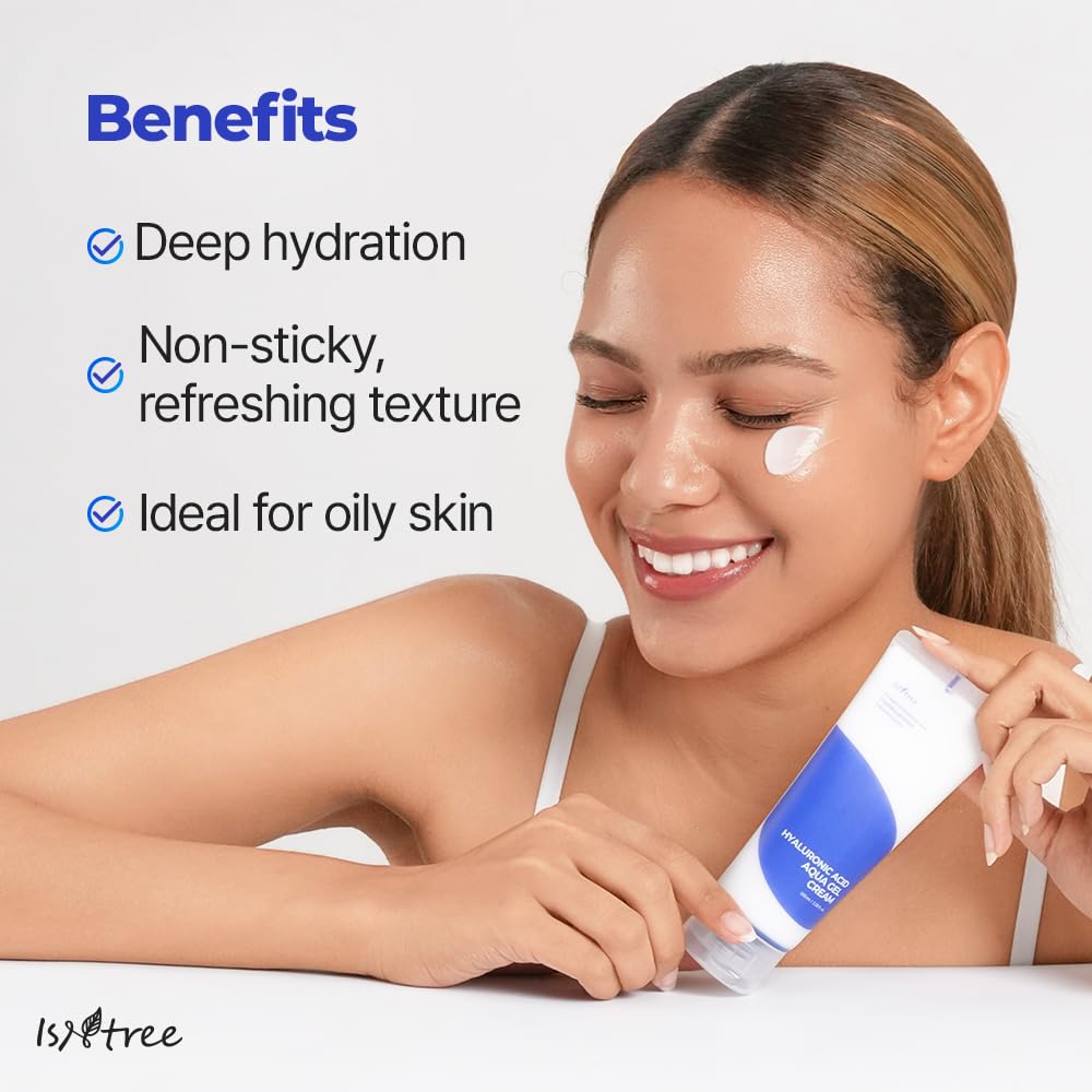 IsNtree Cinq types d'acide hyaluronique – hydratation en profondeur.