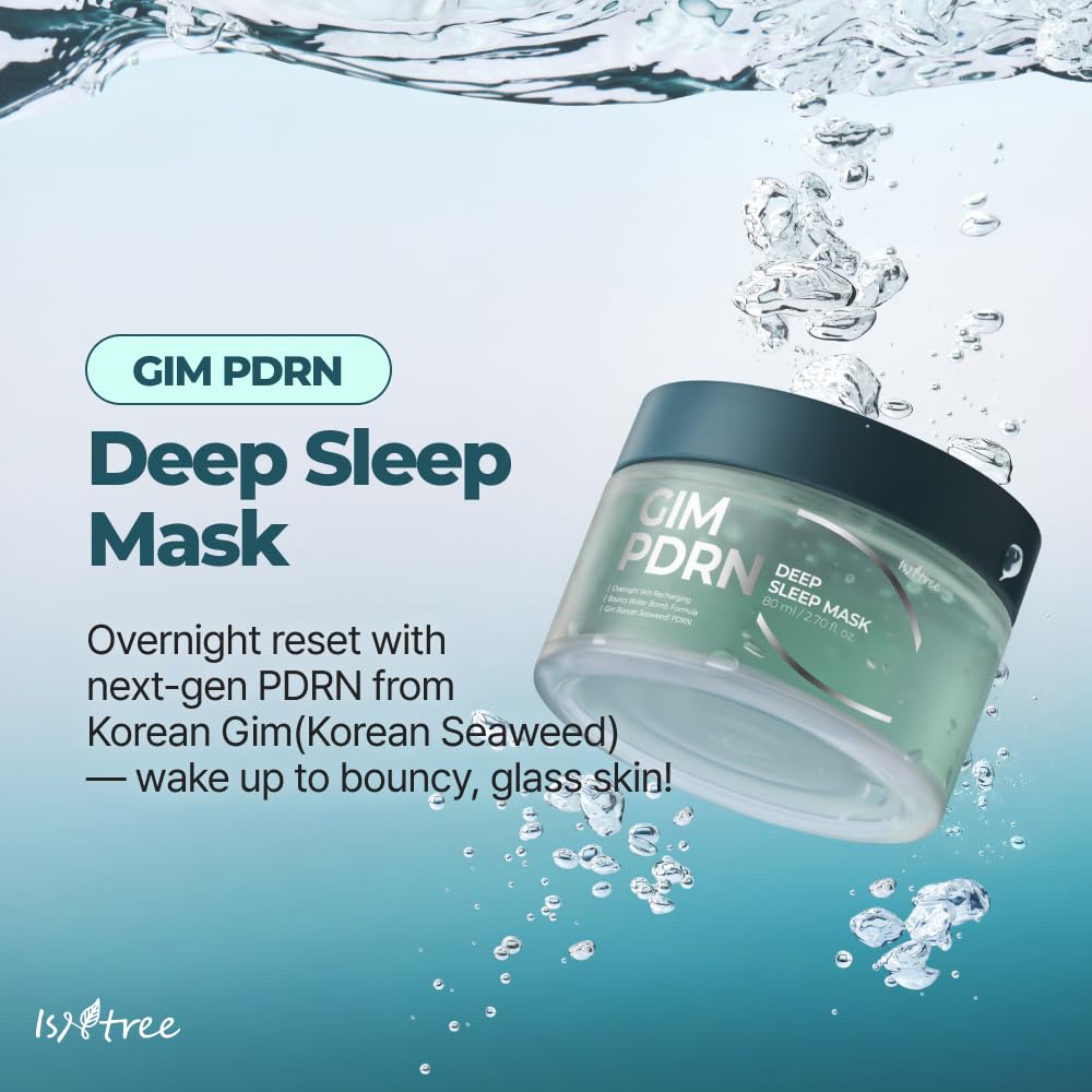 IsNtree Gim PDRN masque hydratation nocturne soutenue
