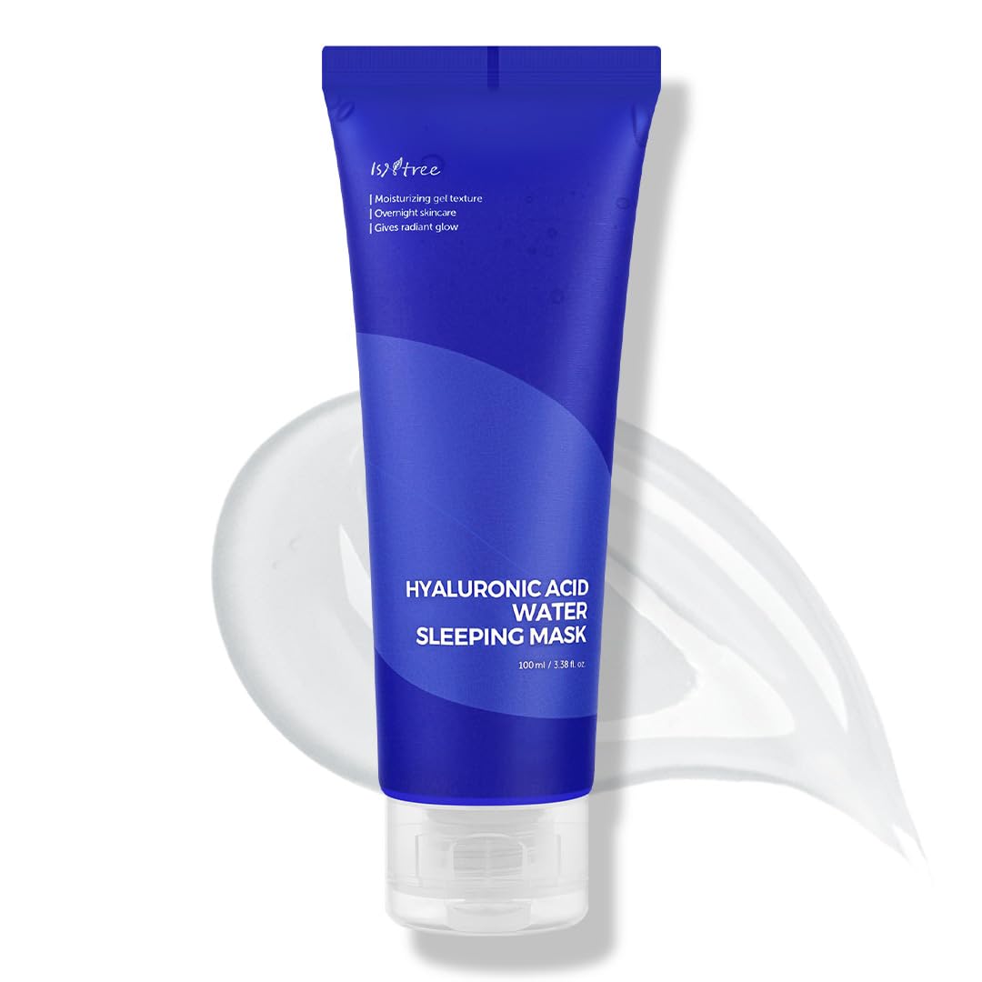 IsNtree masque-nuit bouteille hydratation nocturne pour peau fraîche au réveil