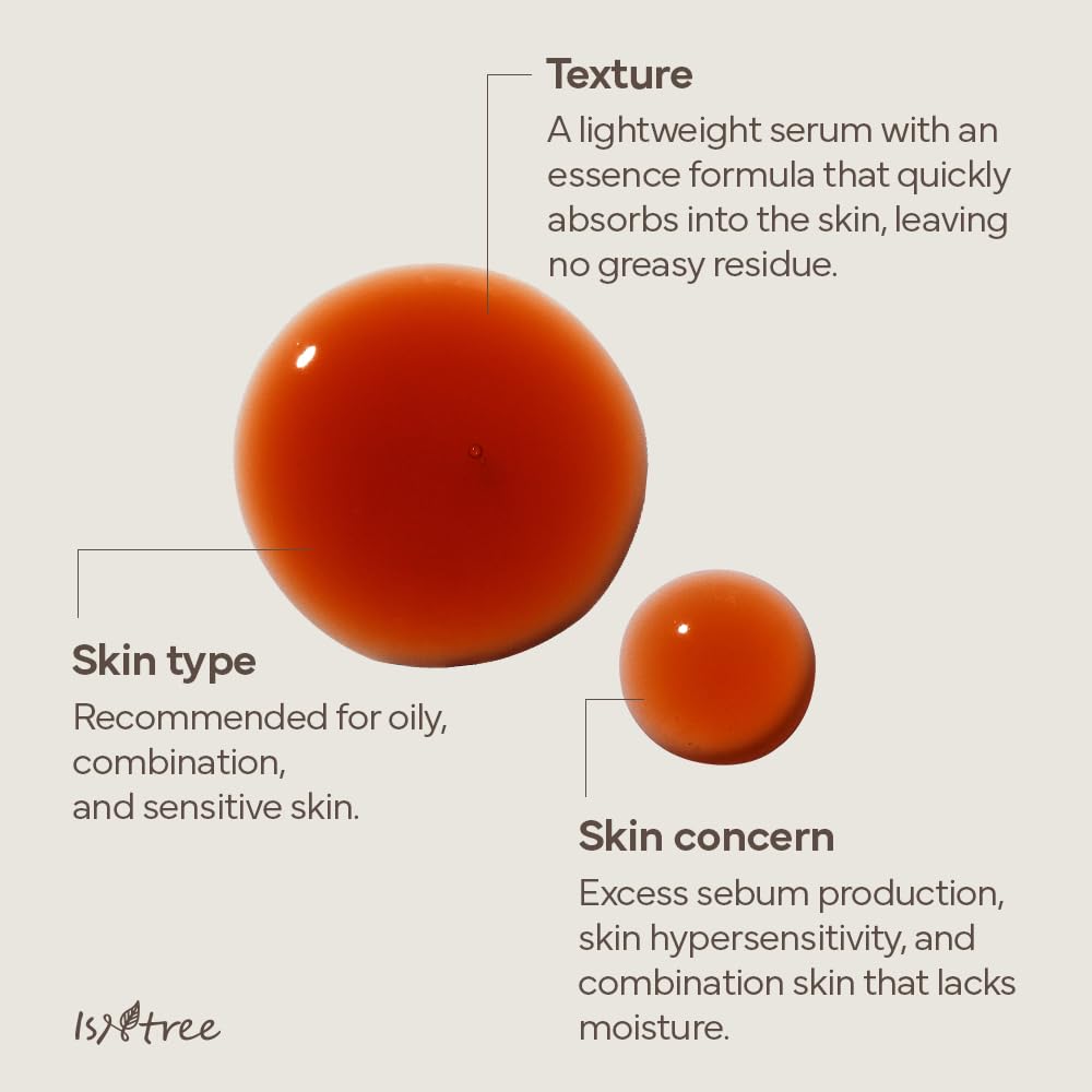 IsNtree Sérum texture légère prête pour le maquillage
