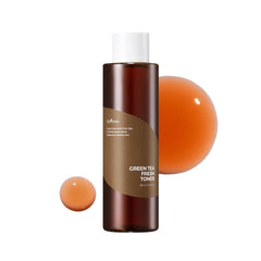 IsNtree Toner Frais au Thé Vert Bouteille, hydratation rapide et peau rafraîchie.