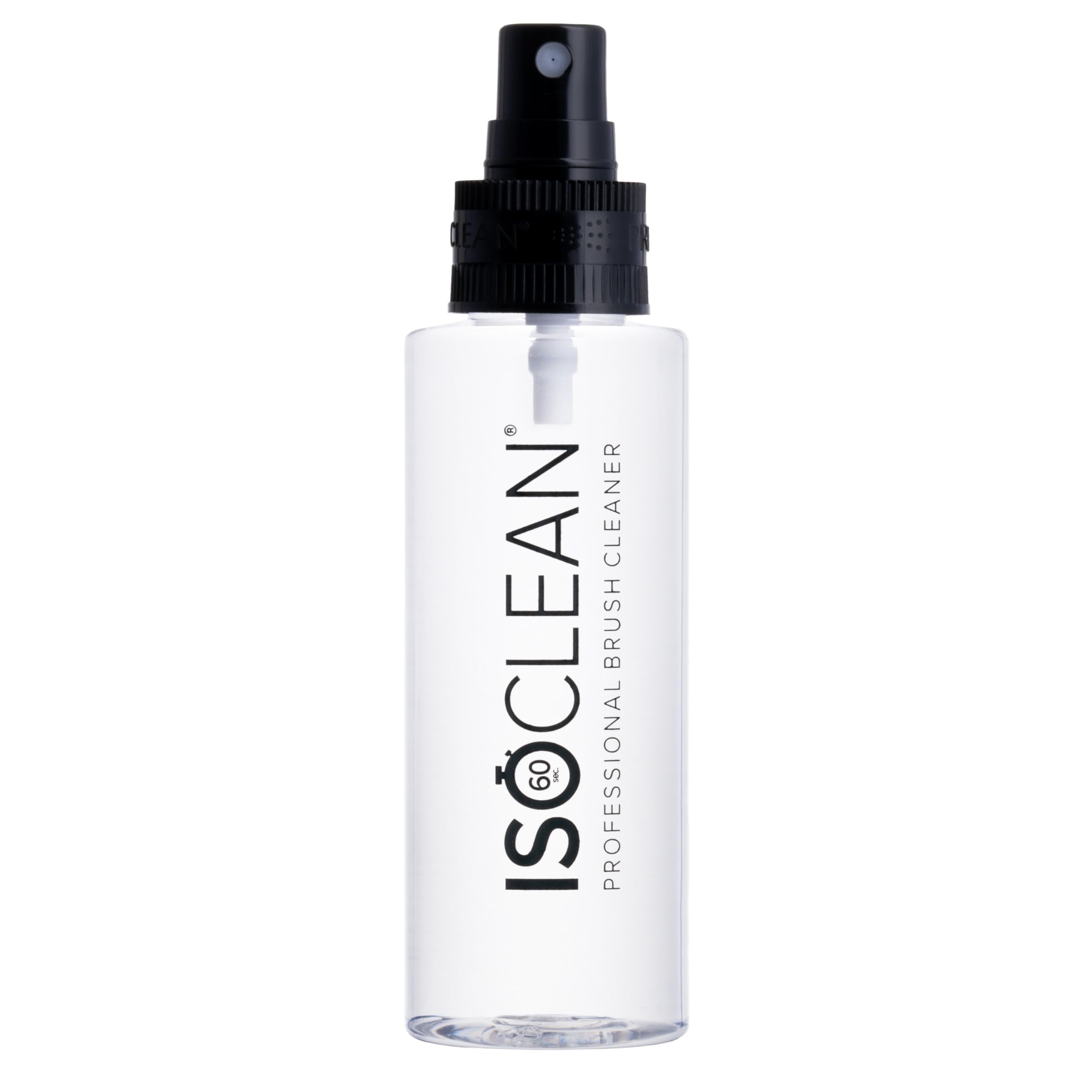 Isoclean nettoyant pinceaux professionnel en spray pour un nettoyage rapide des poils.
