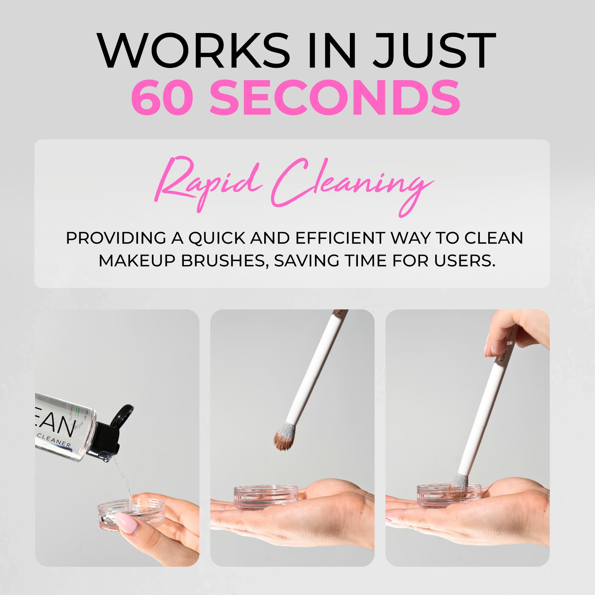 ISOCLEAN Nettoyeur Brosse Professionnel — aloe vera pour douceur et soin des poils.